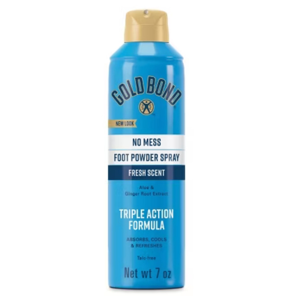 GOLD BOND | no mess foot powder spray